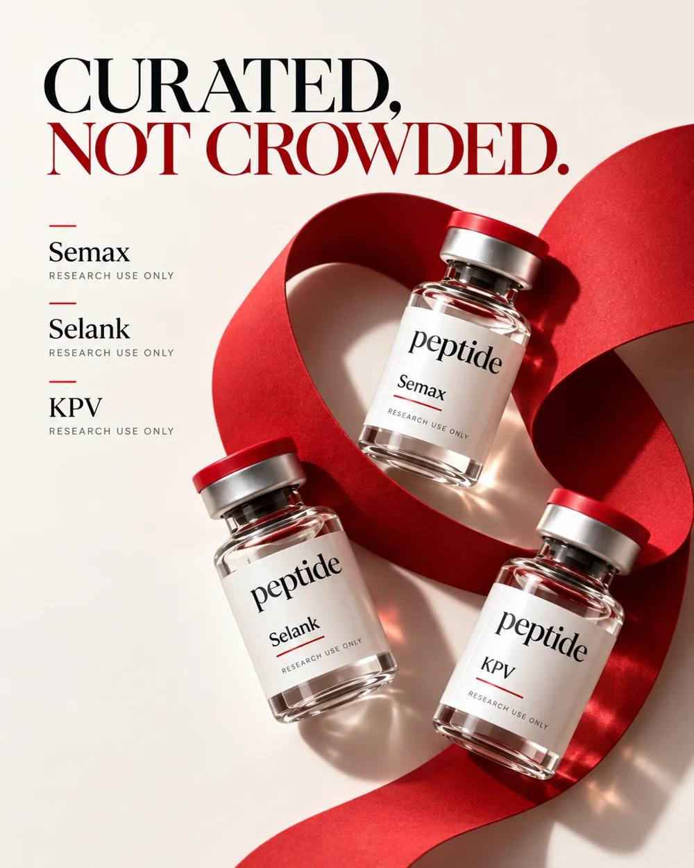 Semax, Selank & KPV / Red