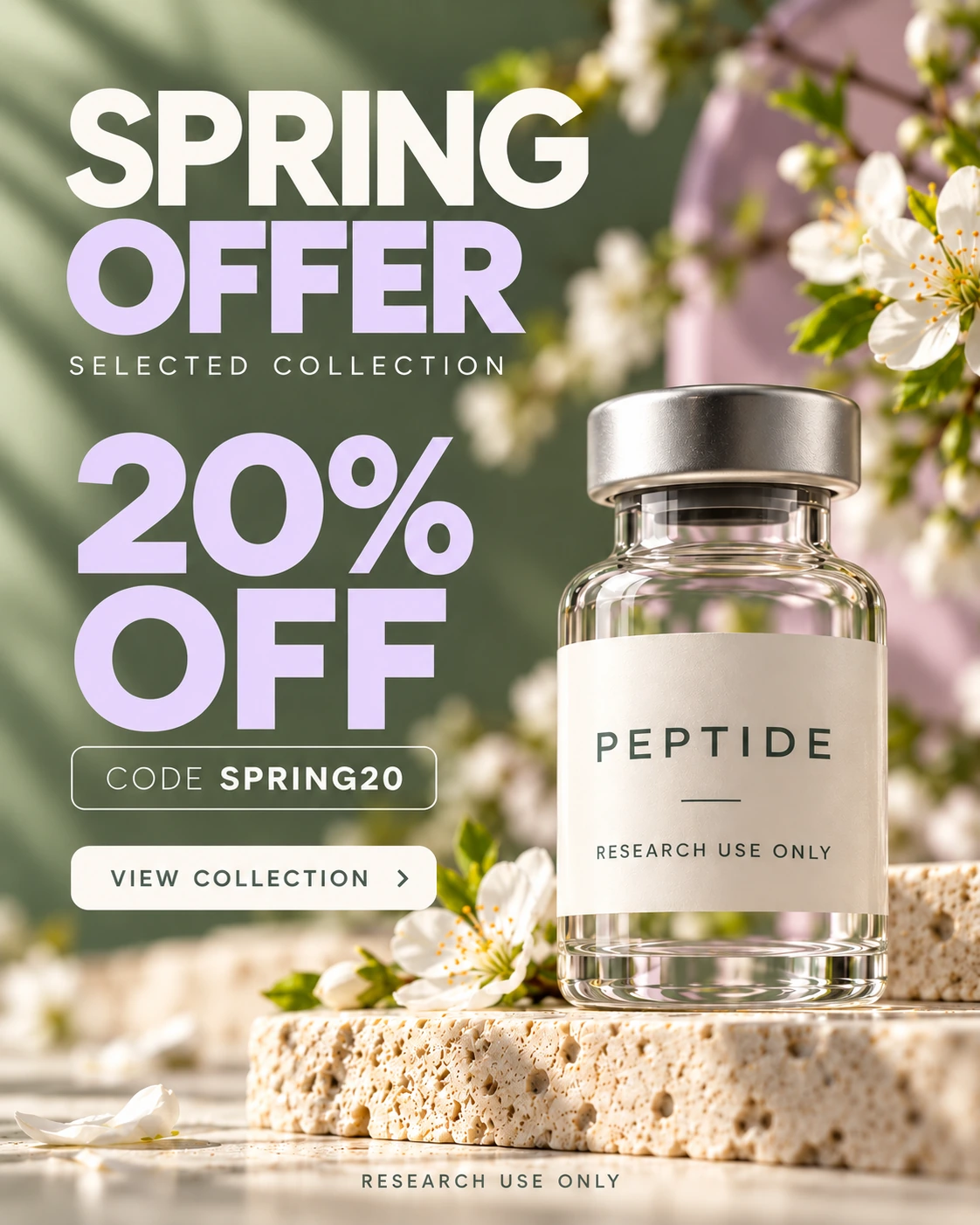 Spring / Botanical Glass